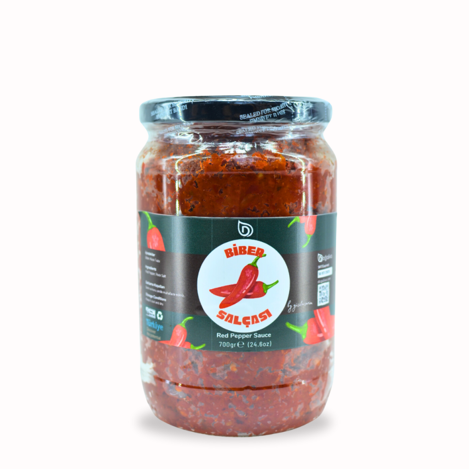 Tatlı Biber Salçası (Güneşte Kurutulmuş) 700gr