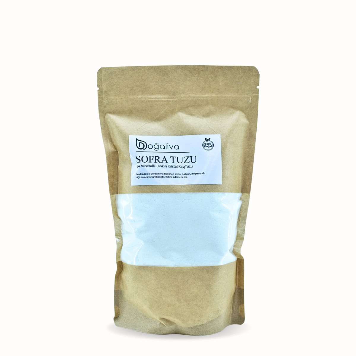 Kristal Kaya Tuzu 500gr (Sofralık İnce)